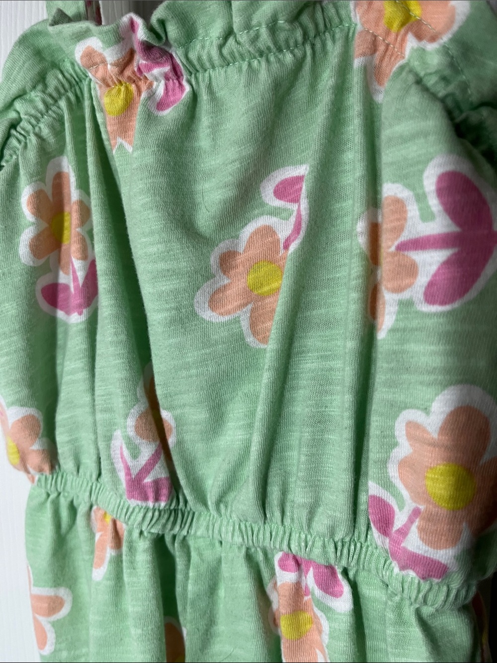 365 kids by Garanimals girls summer rompers size 7 (bundle of 2) - Picture 12 of 13